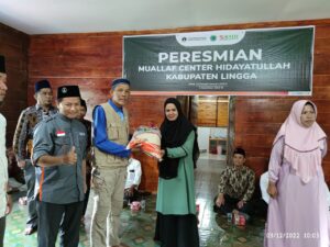 Laznas BMH Secara Sinergis Dirikan Mualaf Center Hidayatullah di Lingga